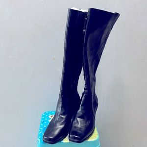 Brand new, still in the box, black Aerosole high-top boots. Size 10M. Never worn